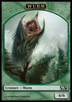 Wurm Token (Green 6/6)