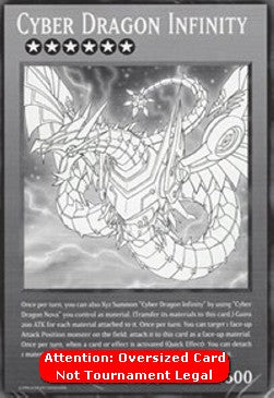 Cyber Dragon Infinity (V.2 - Oversized) - Duel Overload (Oversized)
