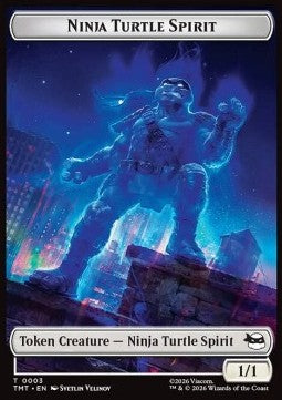 Ninja Turtle Spirit Token (W 1/1) // Mutagen Token