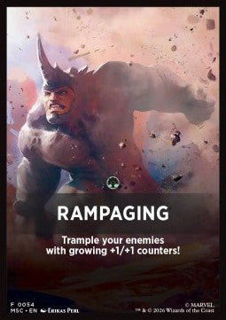 Jumpstart Pack Summary Card: Rampaging