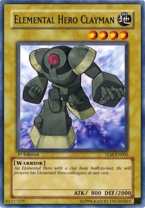 Elemental HERO Clayman - The Lost Millennium (Common) [TLM-003]