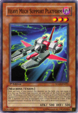 Heavy Mech Support Platform - Structure Deck: Machine Re-Volt (Common) [SD10-011]