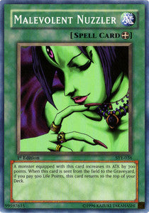Malevolent Nuzzler - Starter Deck: Yugi Evolution (Common) [SYE-036]