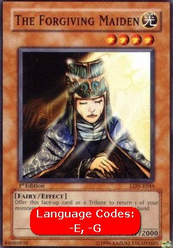 The Forgiving Maiden (V.1 - Common) - Labyrinth of Nightmare (Common) [LON-044]