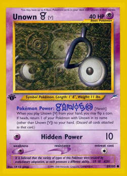 Unown - Neo Destiny (Common) [NDE-89]