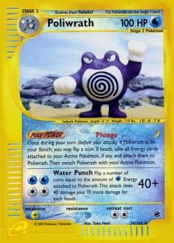 Poliwrath - Expedition Base Set (Holo Rare) [EX-24]