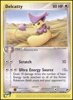 Delcatty - EX Sandstorm (Uncommon) [SS-34]