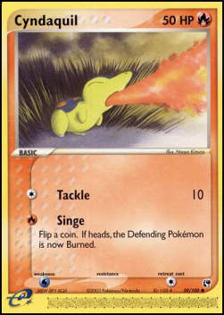 Cyndaquil - EX Sandstorm (Common) [SS-59]