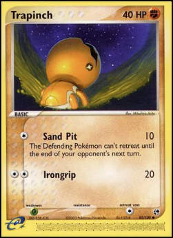 Trapinch - EX Sandstorm (Common) [SS-82]