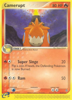 Camerupt - EX Dragon (Uncommon) [DR-24]