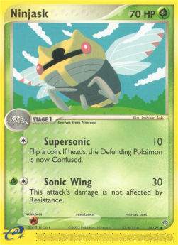 Ninjask - EX Dragon (Uncommon) [DR-38]