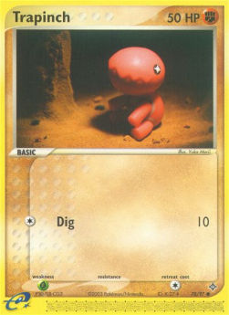 Trapinch (Dig) - EX Dragon (Common) [DR-78]