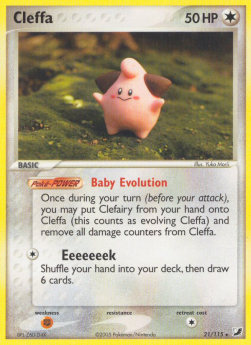 Cleffa - EX Unseen Forces (Rare) [UF-21]