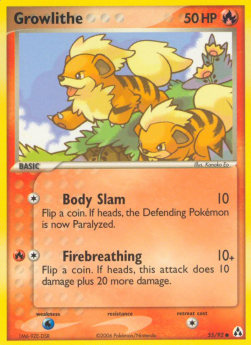 Growlithe - EX Legend Maker (Common) [LM-55]