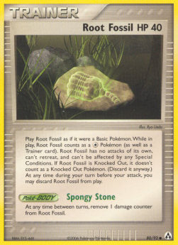 Root Fossil - EX Legend Maker (Common) [LM-80]