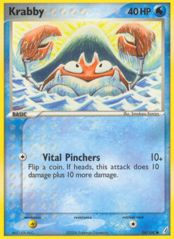 Krabby - EX Crystal Guardians (Common) [CG-54]