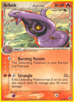 Arbok δ Delta Species - EX Dragon Frontiers (Rare) [DF-13]