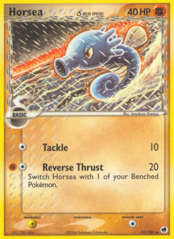 Horsea δ Delta Species - EX Dragon Frontiers (Uncommon) [DF-31]