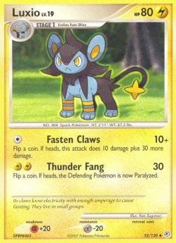 Luxio Lv.19 - Diamond & Pearl (Uncommon) [DP-52]