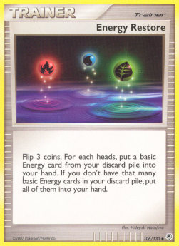 Energy Restore - Diamond & Pearl (Uncommon) [DP-106]