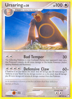 Ursaring Lv.38 - Mysterious Treasures (Rare) [MT-38]