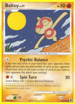 Baltoy Lv.11 - Great Encounters (Common) [GE-60]