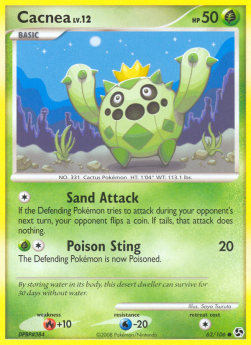 Cacnea Lv.12 - Great Encounters (Common) [GE-62]