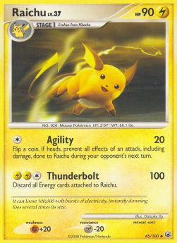 Raichu Lv.37 - Majestic Dawn (Uncommon) [MD-45]