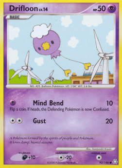 Drifloon Lv.14 - Legends Awakened (Common) [LA-92]