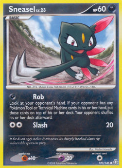 Sneasel Lv.23 - Legends Awakened (Common) [LA-120]