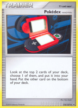 Pokédex HANDY910is - Platinum (Uncommon) [PL-114]