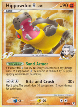 Hippowdon  Lv.52 - Rising Rivals (Uncommon) [RR-42]