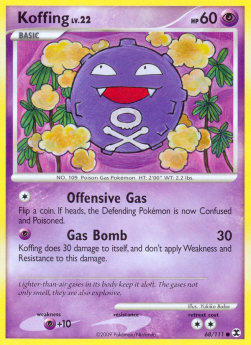 Koffing Lv.22 - Rising Rivals (Common) [RR-68]