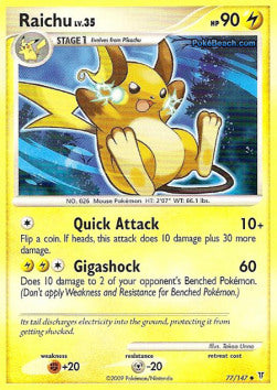 Raichu Lv.35 - Supreme Victors (Uncommon) [SV-77]