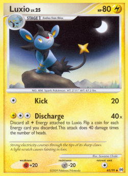 Luxio Lv.25 - Arceus (Uncommon) [AR-43]