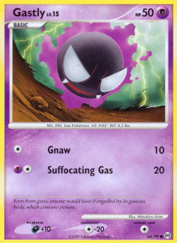 Gastly Lv.15 - Arceus (Common) [AR-64]