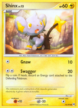 Shinx Lv.13 - Arceus (Common) [AR-74]