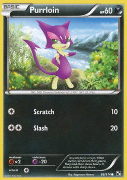Purrloin - Black & White (Common) [BLW-66]