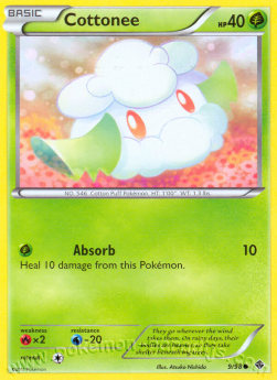 Cottonee - Emerging Powers (Common) [EPO-9]