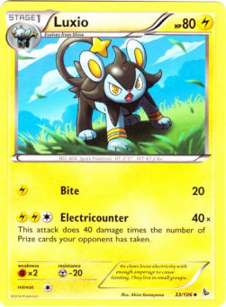 Luxio - Flashfire (Uncommon) [FLF-33]