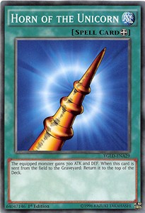 Horn of the Unicorn - Yugi's Legendary Decks (Common) [YGLD-A29]