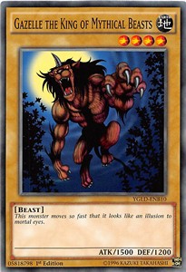 Gazelle the King of Mythical Beasts - Yugi's Legendary Decks (Common) [YGLD-B10]