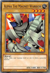 Alpha The Magnet Warrior - Yugi's Legendary Decks (Common) [YGLD-B11]