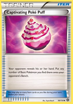 Captivating Poké Puff - Steam Siege (Uncommon) [STS-99]