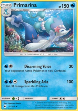Primarina - Sun & Moon (Rare) [SUM-41]