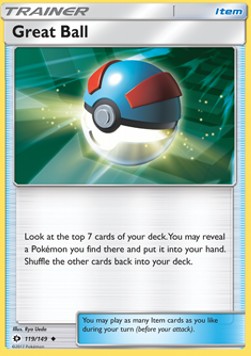 Great Ball - Sun & Moon (Uncommon) [SUM-119]