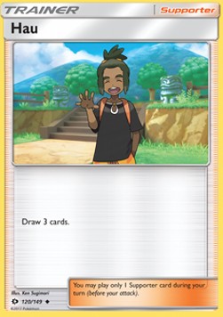 Hau - Sun & Moon (Uncommon) [SUM-120]