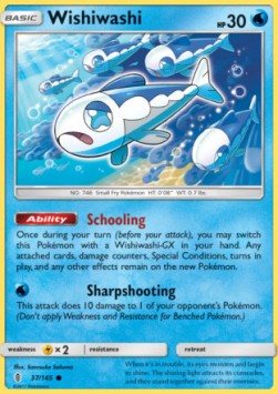 Wishiwashi - Guardians Rising (Common) [GRI-37]