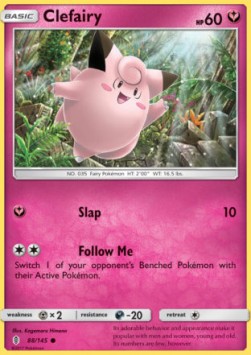 Clefairy - Guardians Rising (Common) [GRI-88]