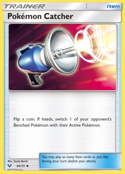 Pokémon Catcher - Shining Legends (Uncommon) [SLG-64]